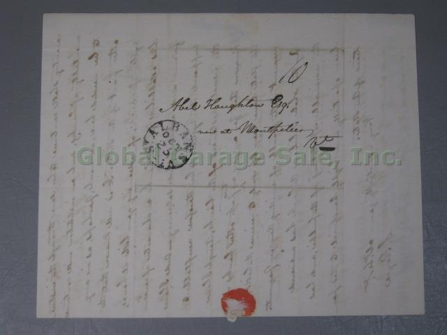 RARE Vermont Governors Signatures Signed Autographed Letters Document 1797-1950s 50