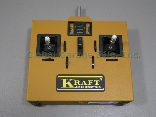 Kraft RC Series Seventy-Nine 79 KPT 7C Transmitter KPR Receiver KPS Servos KBC + 2