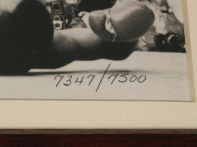 Muhammad Ali Sonny Liston Signed Photo Fossil Watch Set 3