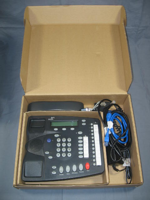 4 3Com NBX 1102 B Business Voip Telephones Phone System 3
