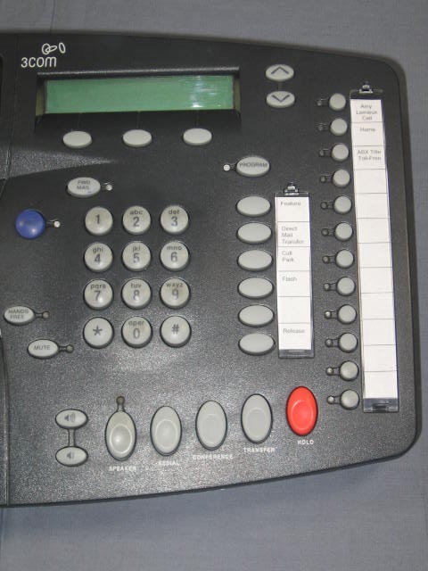 4 3Com NBX 1102 B Business Voip Telephones Phone System 5