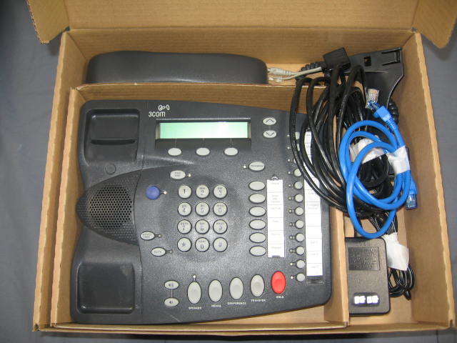 4 3Com NBX 1102 B Business Voip Telephones Phone System 8