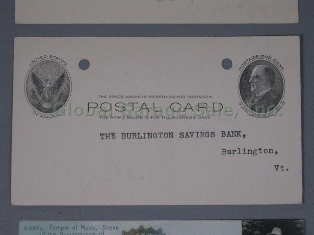 RARE William McKinley Jr 1890 Signed Letter Signature Autograph Postcards Stamps 5