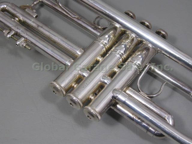 Holton MF-Horn ST302 Silver Bb Trumpet + Schilke 16 Mouthpiece + Case NO RESERVE 2
