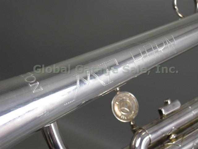 Holton MF-Horn ST302 Silver Bb Trumpet + Schilke 16 Mouthpiece + Case NO RESERVE 4