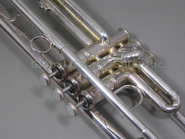 Holton MF-Horn ST302 Silver Bb Trumpet + Schilke 16 Mouthpiece + Case NO RESERVE 6