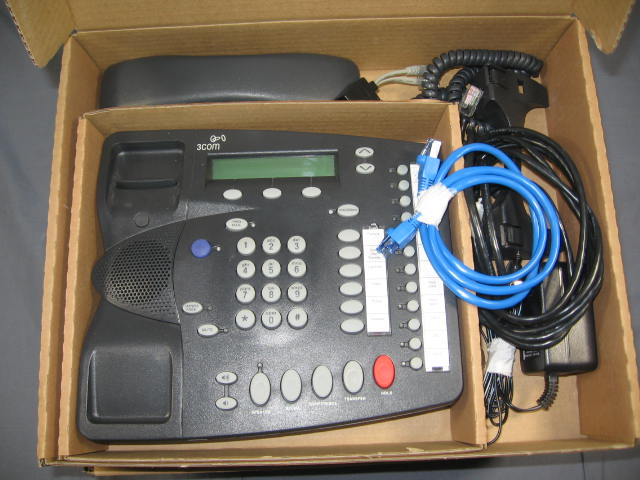 4 3Com NBX 1102 B Business Voip Telephones Phone System 9