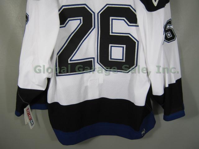 2004 Hand Signed Martin St Louis Tampa Bay Lightning Jersey MVP Stanley Cup Year 2