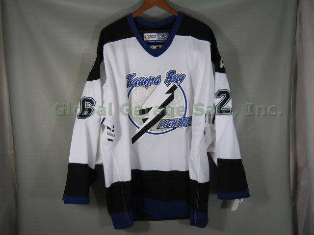 2004 Hand Signed Martin St Louis Tampa Bay Lightning Jersey MVP Stanley Cup Year 5