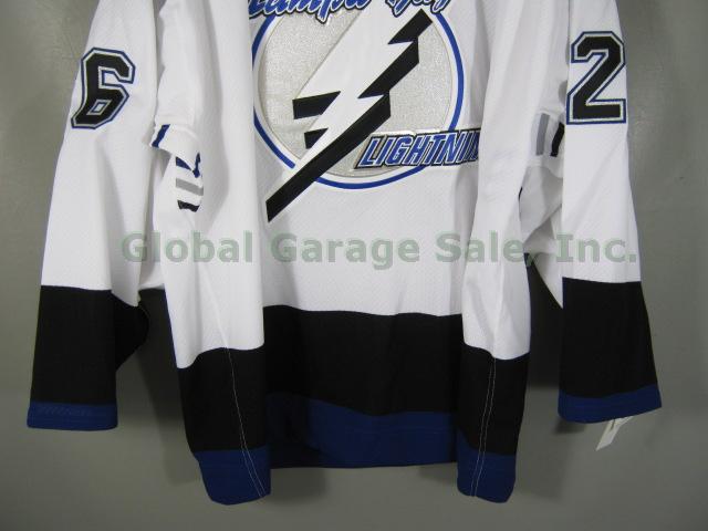 2004 Hand Signed Martin St Louis Tampa Bay Lightning Jersey MVP Stanley Cup Year 7