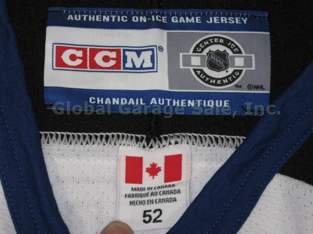 2004 Hand Signed Martin St Louis Tampa Bay Lightning Jersey MVP Stanley Cup Year 8