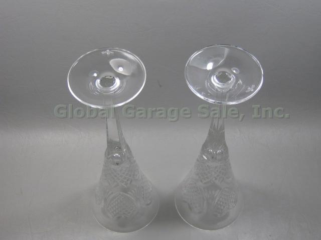Waterford Crystal Celebration Champagne Wedding Toasting Flutes 1st Edition Love 3