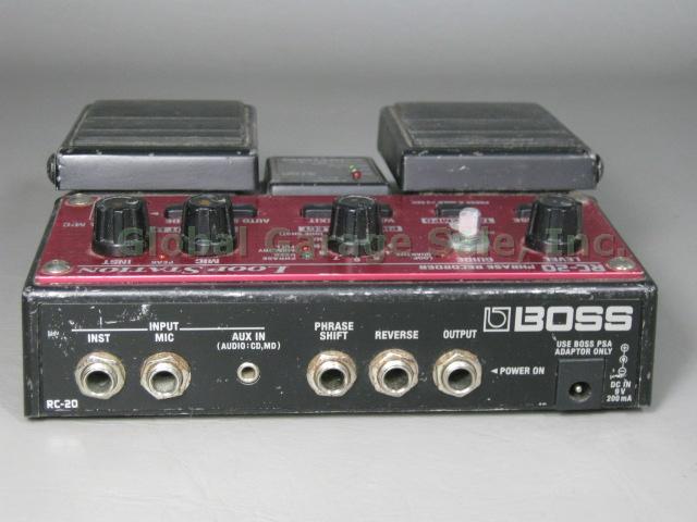 Boss RC-20 RC20 Loop Station Phrase Recorder Sampler Guitar Effects Pedal NR! 6