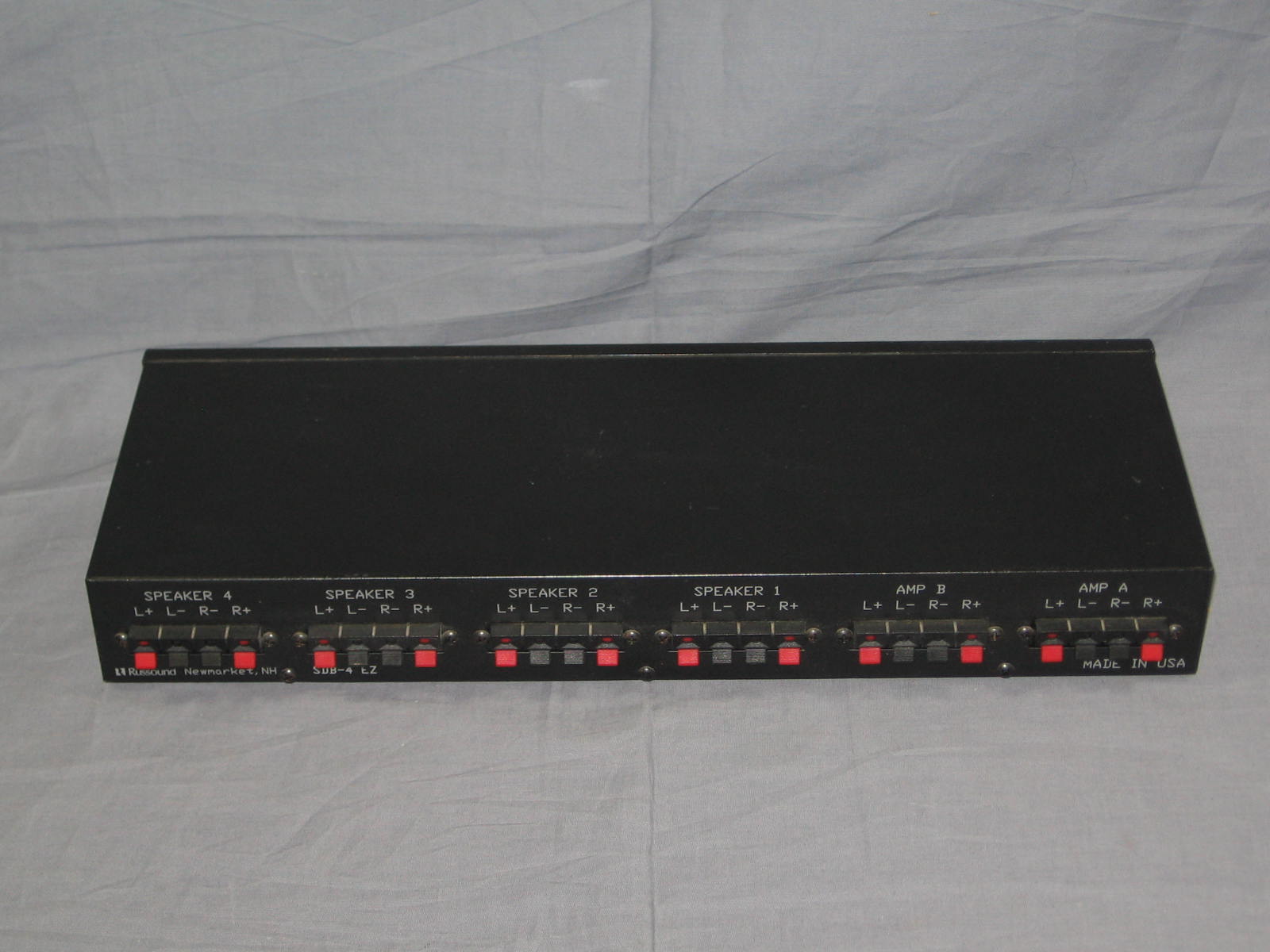 Russound SDB-4 EZ Stereo Speaker Selector Switcher NR 5