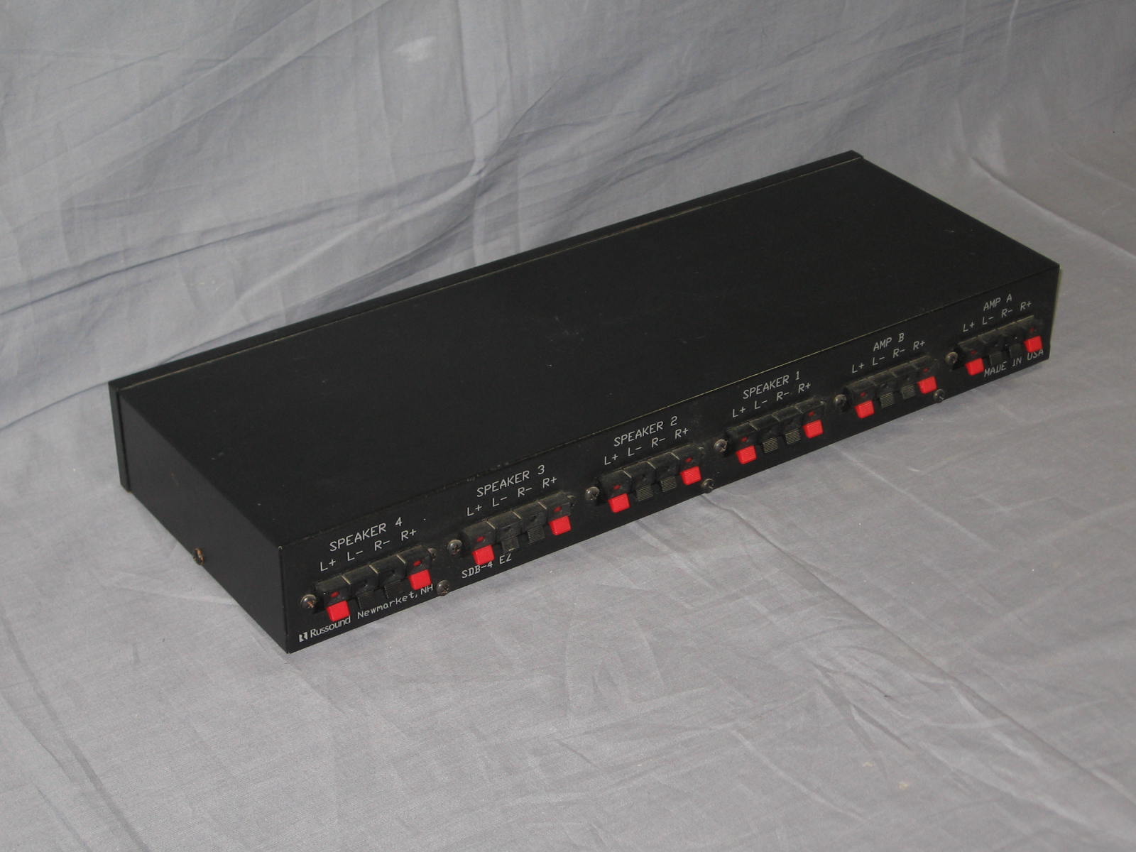 Russound SDB-4 EZ Stereo Speaker Selector Switcher NR 6