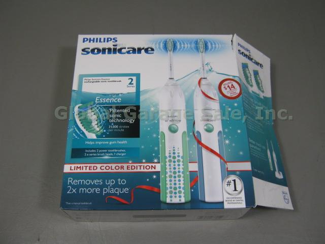 New Philips Sonicare Essence Rechargeable Sonic Toothbrush 2 Series HX5610/33 NR