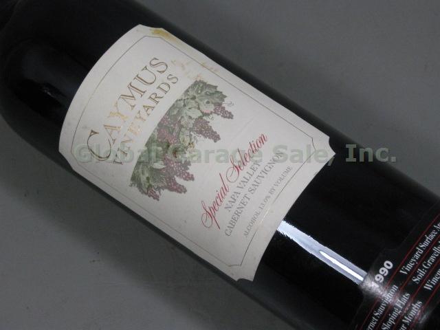 1990 Caymus Vineyards Special Selection Napa Valley Cabernet Sauvignon 750ml 1
