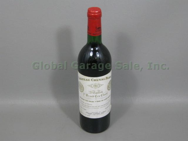 1982 Chateau Cheval Blanc St-Emilion 1er Grand Cru Classe Controlle 750ml