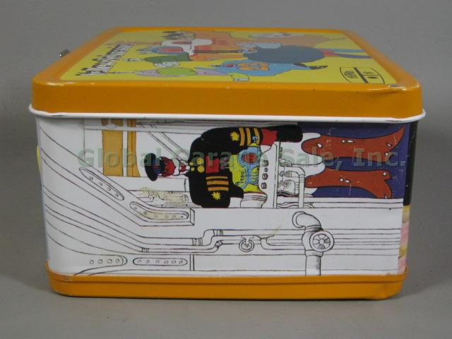 Vintage 1968 Beatles Yellow Submarine King Lunchbox Excellent Condition! NO RES! 4