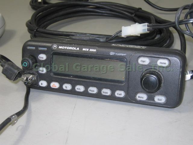 Motorola MCS2000 UHF 100W Narrowband Radio M01HX+627W 464.550MHz HMN4069E Mic ++ 1