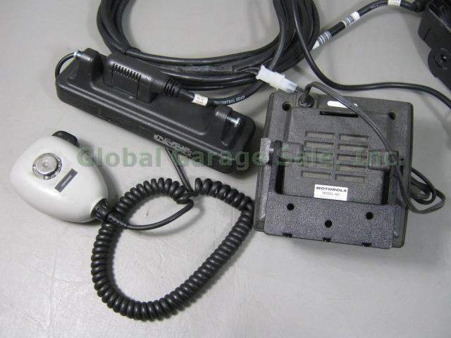 Motorola MCS2000 UHF 100W Narrowband Radio M01HX+627W 464.550MHz HMN4069E Mic ++ 4