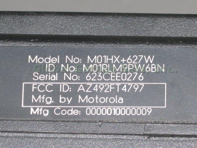 Motorola MCS2000 UHF 100W Narrowband Radio M01HX+627W 464.550MHz HMN4069E Mic ++ 7