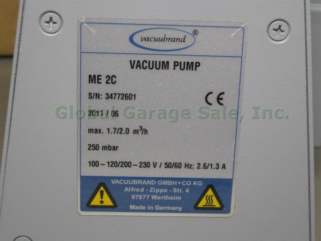 NEW In Box Vacuubrand ME 2C Diaphragm Vacuum Pump 250 mbar 240V Made In Germany 4