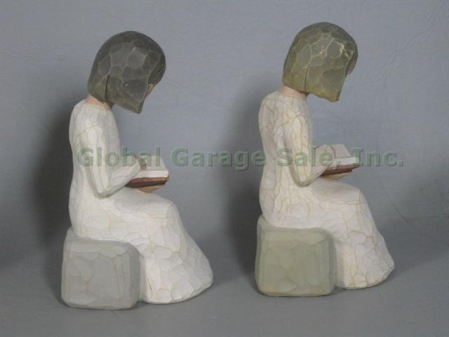 8 Willow Tree Figurines Lot Wisdom With Affection Love Of Learning Loving Amgel 2