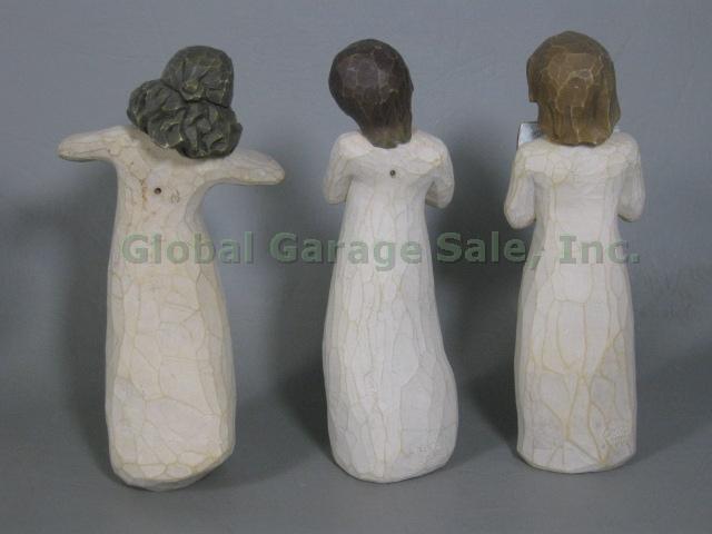 8 Willow Tree Figurines Lot Wisdom With Affection Love Of Learning Loving Amgel 8