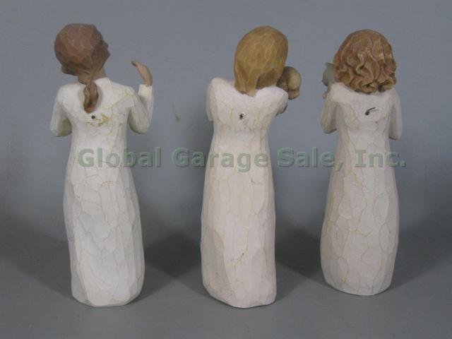 8 Willow Tree Figurines Lot Wisdom With Affection Love Of Learning Loving Amgel 13