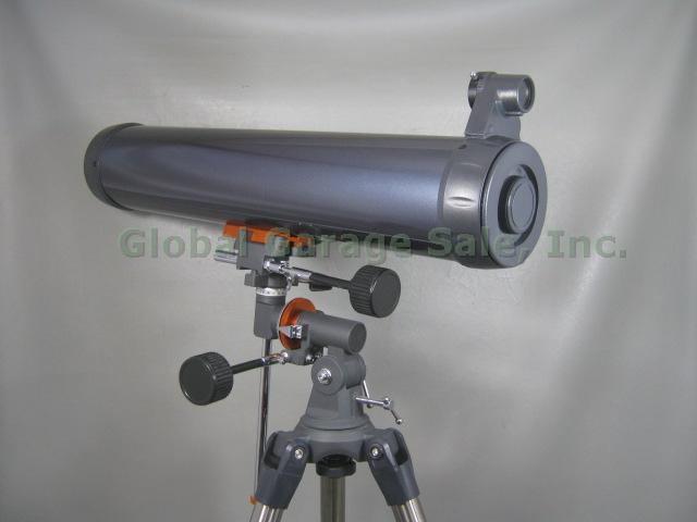 Celestron AstroMaster 76 EQ Telescope W/ Tripod Eyepieces D=76mm F1=700mm F/9 NR 3