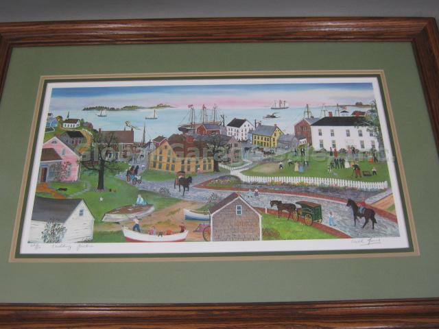 Will Moses Hand Signed Numbered S/N Print Wedding Picture 225/500 Matted Framed 1