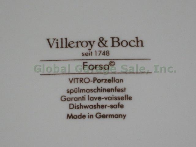 4 Villeroy & Boch Forsa Dinner Plates Set Lot 10.5" VITRO-Porzellan NO RESERVE!! 3