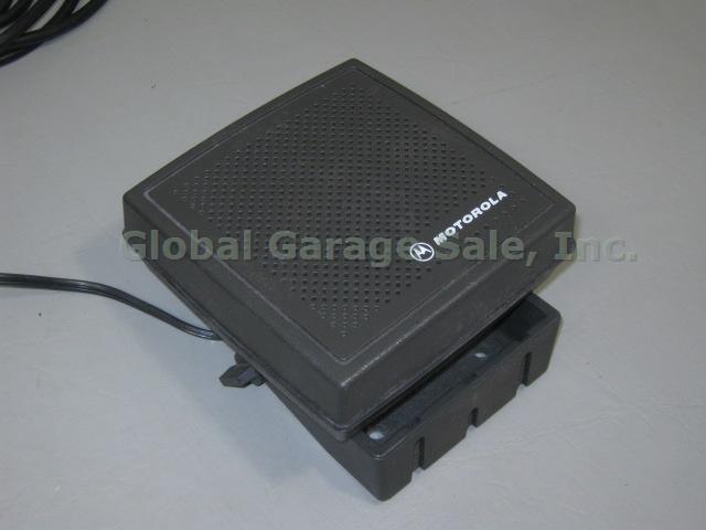 Motorola MCS2000 UHF Narrowband Radio HCN1117B Head HMN1056D Mic SVR-200 Cable + 5