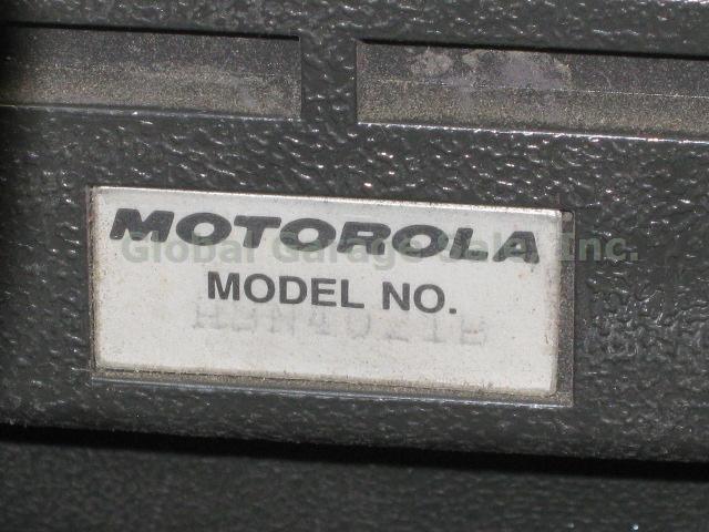 Motorola MCS2000 UHF Narrowband Radio HCN1117B Head HMN1056D Mic SVR-200 Cable + 10