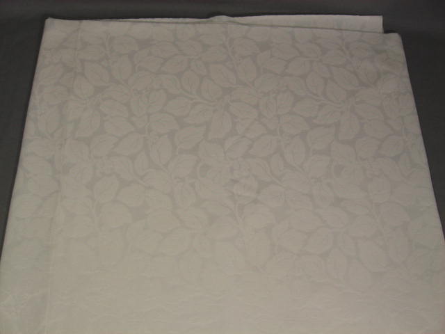 9 White 108" Round Restaurant Tablecloth Table Linens 2
