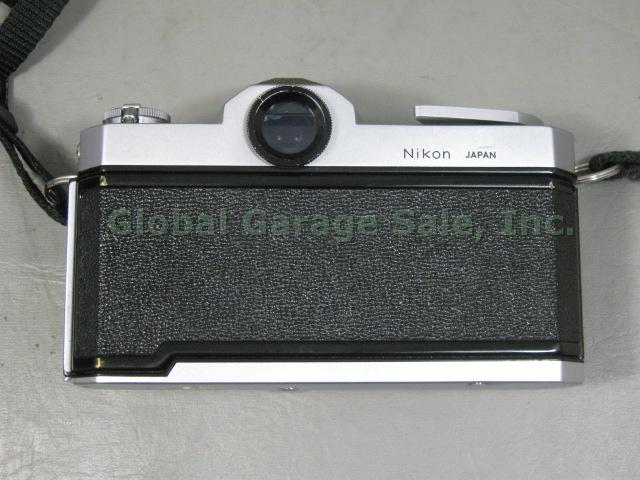 Nikon Nikkormat Nikomat FTN Nikkor-P Auto 1:2.5 105mm H 1:2 50mm Lens 50/2 Hood+ 2