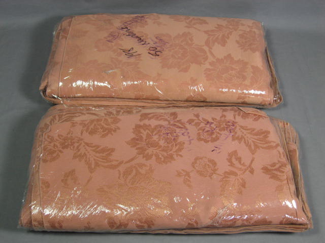 100 Pink Floral Restaurant Tablecloth Linens Napkins NR 4