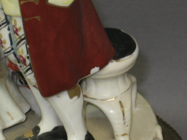 Vintage Antique Porcelain Figurine Figure Lamp Light NR 7
