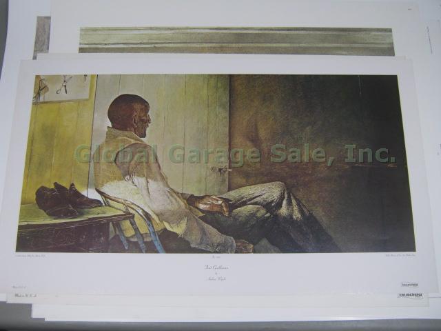 10 Andrew Wyeth Art Prints Posters Lot Evening At Kuerners Cold Spring Dr Syn NR 8