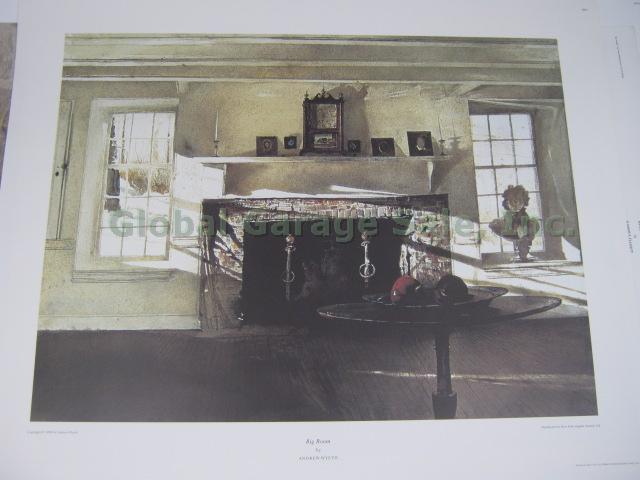 10 Andrew Wyeth Art Prints Posters Lot Evening At Kuerners Cold Spring Dr Syn NR 12