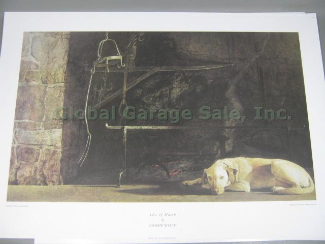 10 Andrew Wyeth Art Prints Posters Lot Evening At Kuerners Cold Spring Dr Syn NR 14