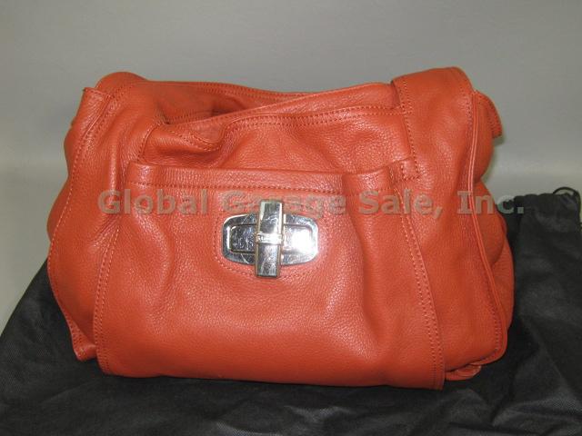 B. Makowsky Terracotta Seoul II Shopper Bucket Hobo Tote Bag BM26605 Retail $248 1
