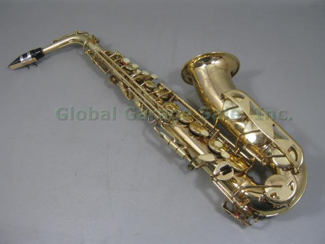 Vtg Conn Student Alto Eb Saxophone Sax W/ Mouthpiece + Case Serial N166249 NR!!! 1