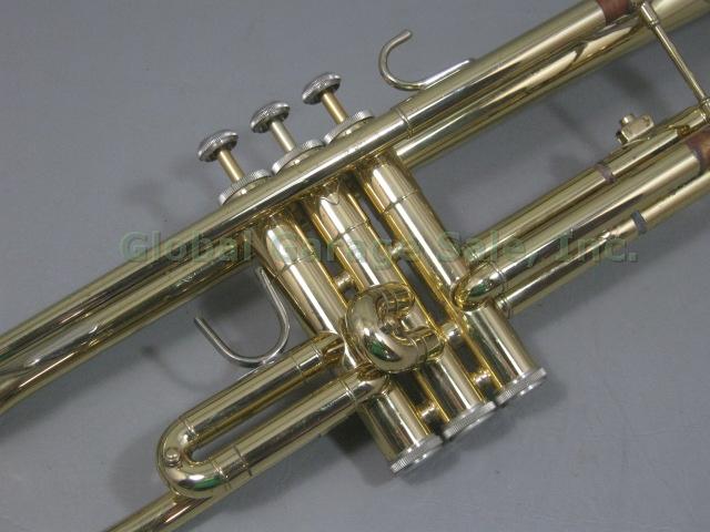 Bach TR300 Student Bb Trumpet S/N F17469 W/ Conn 7C Mouthpiece Selmer Hard Case 5