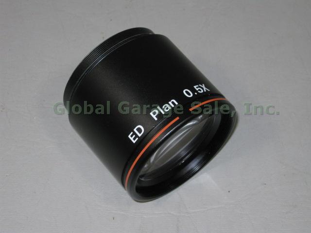 Nikon ED Plan 0.5X Stereo Objective Lens For SMZ-U Stereozoom Microscopes NO RES 1