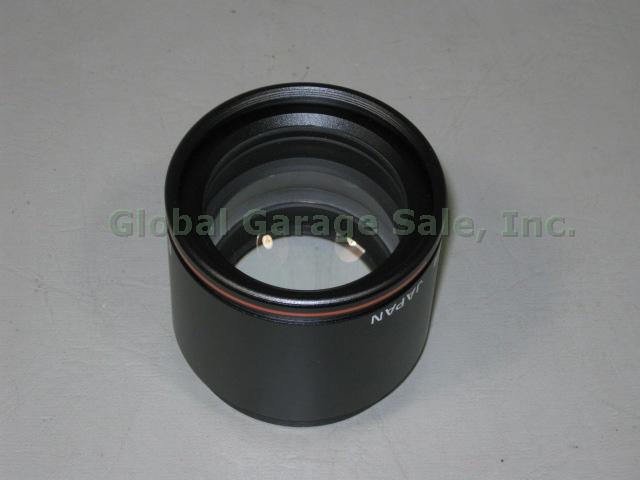 Nikon ED Plan 0.5X Stereo Objective Lens For SMZ-U Stereozoom Microscopes NO RES 2