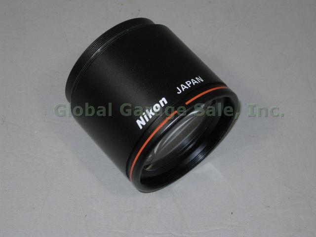 Nikon ED Plan 0.5X Stereo Objective Lens For SMZ-U Stereozoom Microscopes NO RES 3