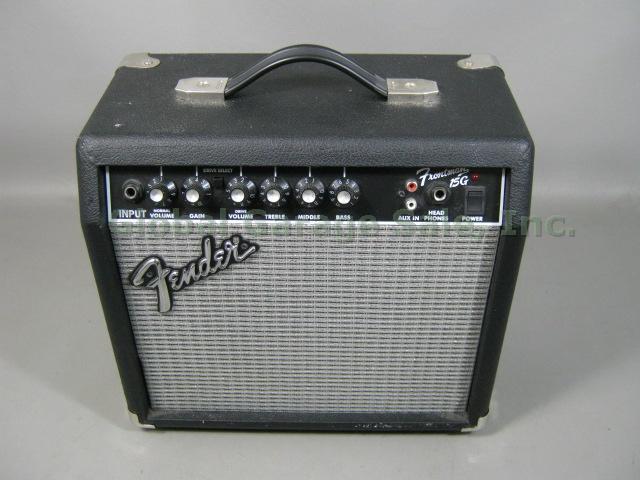 Fender Squire Guitar + Frontman 15G Amp 1