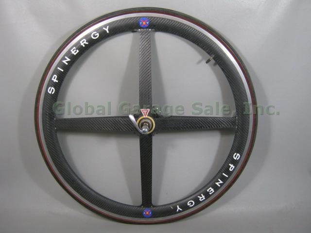 Spinergy Rev X 700C Clincher Carbon Fiber Rear Wheel Shimano Dura Ace Hyperglide
